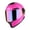 Tinted Glossy Pink + Clear Shield, variant on 1Storm Motorcycle Full Face Helmet DOT Adults Street Bike Dual Visor Sun Inner Shield with One Extra Clear Shield: HJAH15 Tinted Glossy Pink