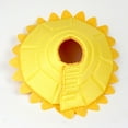 thumbnail image 4 of relayinert Collier de Fleurs de Soleil pour Animaux de Compagnie en Coton Large Application Facile à Soleil Forme de Fleur Collier de Cône de Chat XL 1Set, 4 of 6