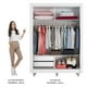 thumbnail image 5 of Ropero Closet Madesa Dallas 2 Puertas Corredizas 2 Cajones con Pies Blanco, 5 of 5