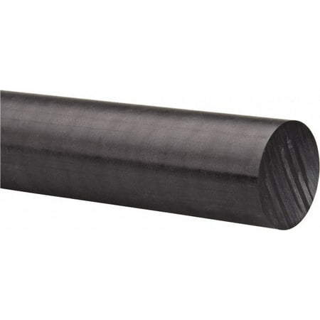 

Made in USA 2 Long 3-1/2 Diam Acetal Plastic Rod Black