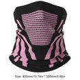 thumbnail image 3 of Bufanda de ciclismo polaina para el cuello bicicleta suave transpirable cara cuello cubierta rosa Cubierta transpirable para el cuello y la cara., 3 of 5