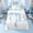 Monogrammed B, variant on Erosebridal Blue Bowknot Twin Sheet Sets for Girls, Monogrammed A Bedding, 3pcs, 1 Flat Sheet, 1 Fitted Sheet and 1 Pillowcase