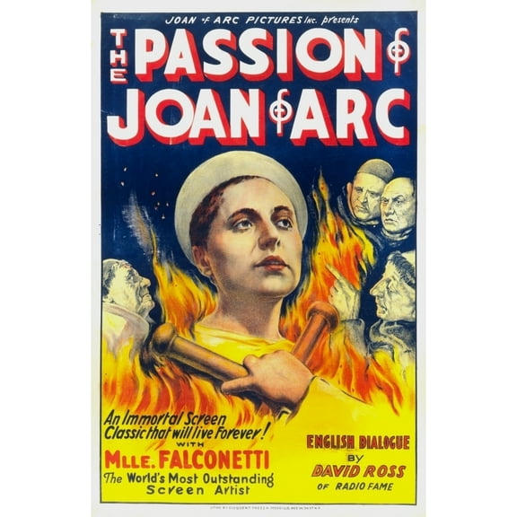 The Passion Of Joan Of Arc History (24 x 36)