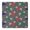 Dachshund Footprint, variant on Dalmatian Corgi Bulldog Square Fitted Tablecloth with Elastic Edge,Square Table Cover,Washable Elastic Table Cover for Home Kitchen Party Decor 34"x34"