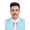 Lt. Grey, variant on Men's Human Hair Mustache | Facial Hair Multiple Colors Option | HPO