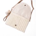 thumbnail image 4 of Douhoow Women Fashion Crossbody Envelope Bag Elegant Straw Handbag Clutch Summer Beach Shoulder Bag, 4 of 9