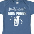 thumbnail image 4 of Inktastic Future Tuba Player (daddys Little) Boys or Girls Baby Bodysuit, 4 of 5