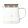 thumbnail image 1 of 1 Pc Transparent Glass Kettle Coffee Pot Milk Pot Teapot Home Supplies, 1 of 2