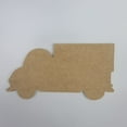 thumbnail image 1 of 9" Box Truck, Unfinished MDF Art Shape by Wooden Craft Cutouts, 1-4 Thickness, 1 of 2