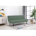 thumbnail image 2 of Armless Sofa Slipcover, Soft Fabric Non-Slip Elastic Slipcover (Cyan), 2 of 4