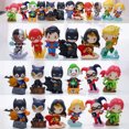 thumbnail image 2 of POP MART DC Justice League Batman Superman Wonder Woman Joker Flash Harley Batgirl Quinn Anime Action Figures Dolls Toys Gifts, 2 of 5