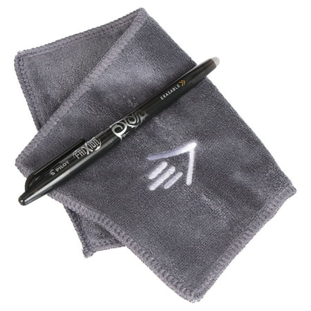 Rocketbook Matrix Smart Reusable Notebook - Black - Letter Size Eco-Friendly Notebook (8.5" x 11") - 32 Graphed & Lined Pages - Includes 1 Pen and Microfiber Cloth