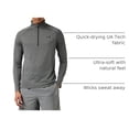 thumbnail image 4 of Remera Under Armour Tech 2.0 para Hombre con Cierre ½ Gris Grande Alto, 4 of 4