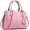 Pink, variant on CoCopeaunts Women Fashion Purses and Handbags Shoulder Tote Bags Top Handle Satchel for Women