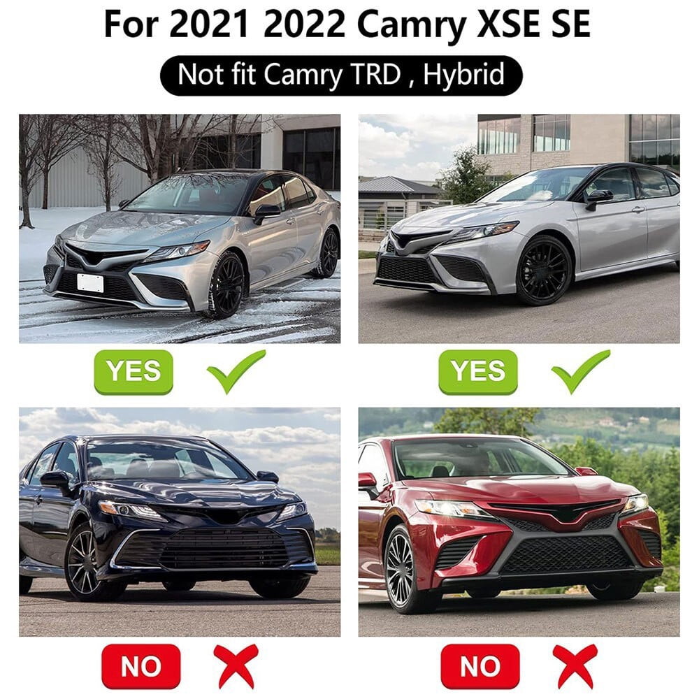 Woudy LED DRL Daytime Running Fog Lights for Toyota Camry SE XSE 2021-2024
