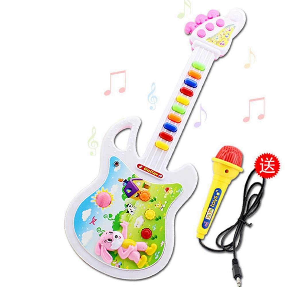 Music Electric Guitar Toy for Kids,Kids Guitar Musical Guitar Toy with