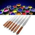 thumbnail image 2 of Stainless Steel Inking Paint Glue Mixing Knife Draw Spatula Scrape Texture Scrap, 2 of 5