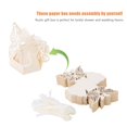 thumbnail image 4 of 100 cajas de chocolate y azúcar para recuerdos de boda, decoración de boda, cumpleaños, color beige, 4 of 8