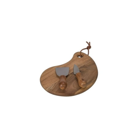 

BIA Cordon Bleu Kidney-Shaped Serve Board W/ 2 Cheese Knives