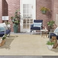 thumbnail image 6 of Nourison Essentials Indoor/Outdoor Ivory Gold 10' x 14' Area Rug (10x14), 6 of 10