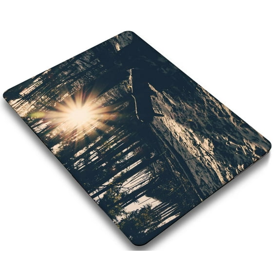 KSK KAISHEK Hard Shell Cover Compatible with Newest MacBook Pro 15" 2019 2018 2017 2016 A1707 A1990 + Black Keyboard Cover, Blue series A 0413