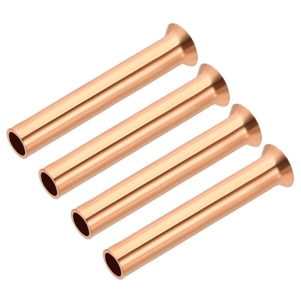 Accesorio de tubo de cobre de 3/8" (9.52mm) Uxcell, 4 piezas de accesorio para refrigeración HVAC y plomería