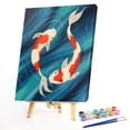 thumbnail image 2 of Wdftyju Pintura al óleo por números Koi Fish Frameless Picture Craft Kit para la sala de estar del hogar Wdftyju 6sp3rs4ue8nh5ng6, 2 of 9