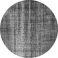 thumbnail image 1 of Ahgly Company Indoor Round Oriental Gray Industrial Area Rugs, 5' Round, 1 of 4