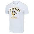 thumbnail image 2 of Men's Starter White Pittsburgh Penguins Logo T-Shirt, 2 of 3