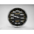 thumbnail image 2 of Auto Meter 4889 Carbon Fiber In-Dash Speedometer, 2 of 2