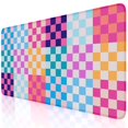thumbnail image 1 of Mouse Pad de Escritorio iCasso XXL 90x40 cm con Patrón a Cuadros, 1 of 7