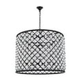 thumbnail image 5 of Elegant Lighting Madison 36" 12 Light Royal Crystal Pendant Lamp, 5 of 9