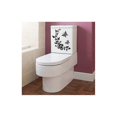 thumbnail image 3 of DIY Butterfly Flower Bathroom Home Decoration Wall Stickers Decorative Toilet Sticker Reliable Quality Durability(Black), 3 of 4