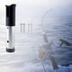 thumbnail image 3 of Soportes para cañas de pescar, soportes para cañas de pescar, enchufe para barco, caja de pesca , Kayak, barco, yate, soporte de pesca de alta plata negra Macarena Soporte para caña de pescar, 3 of 8