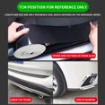 thumbnail image 5 of Generic 5D Adhesivo Universal Para Umbral De Puerta, Adhesivo De Cubierta De Fibra De Carbono, Protector Negro Para Puerta De Coche, Adhesivo 5D Para Coche, Películas Protectoras Universales (7Cm X 3M Muyoka Hogar, 5 of 5