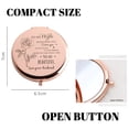 thumbnail image 4 of Espejo compacto GAOLZIUY en oro rosa para esposa con grabado, 4 of 7