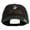 Black, variant on The Few The Proud US Marine Embroidered Washed Solid Pigment Dyed Cotton Twill Brass Buckle Cap - Khaki OSFM