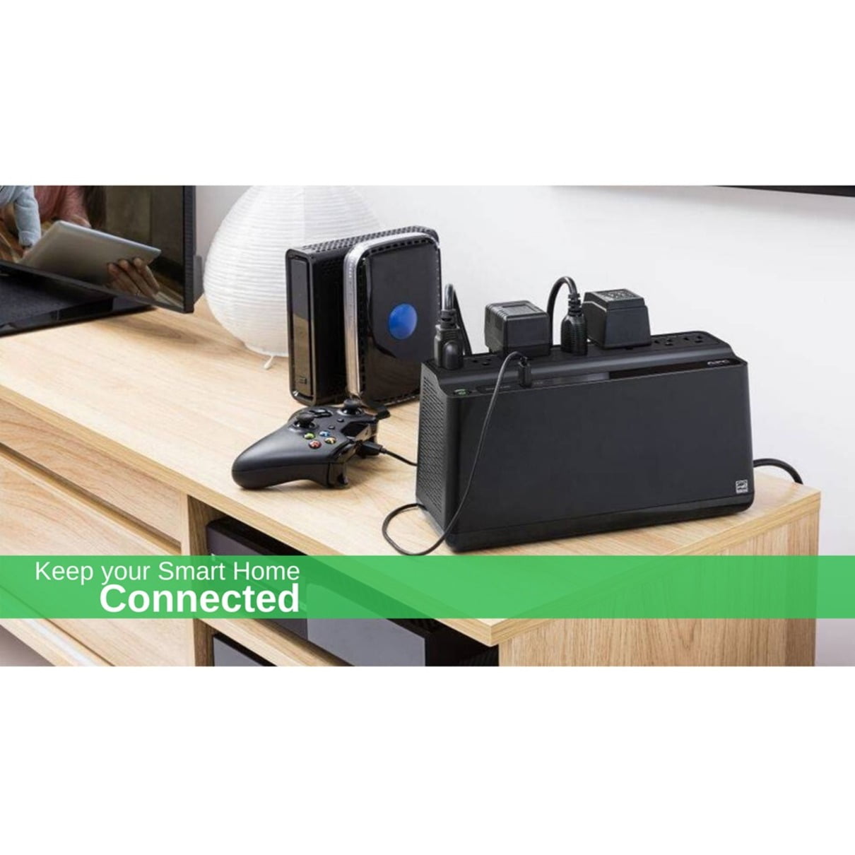 APC Smart-UPS 850 VA Battery Backup System, 9 Outlets, 354 J