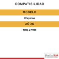 thumbnail image 2 of Bisel Tyc - Compatible Con Chevrolet Cheyenne 1985-1988 - Lado Derecho (Copiloto) Tyc BCPU85CHR, 2 of 4