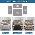 thumbnail image 6 of Kuiaobaty Cowboy Cactus Pattern Recliner Sofa Slipcover Aztec Print Stain Resistant Lazy Boy Chair Protector Breathable Reclining Chair Cover with Pocket Washable Recliner Slipcover for Pets, 6 of 8