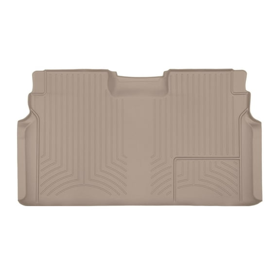 WeatherTech FloorLiner HP Custom Fit Floor Mats compatible with Ford F-150 SVT Raptor, F-150 - 2nd Row, Tan
