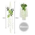 thumbnail image 2 of 27pcs Flores Artificial 1.1m Decoración Fiesta Boda Xtellar blanco, 2 of 3