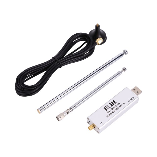 Receptor SDR 100kHz-1.7GHz Receptor de radio definido por software (con antena) Ehuebsd Para estrenar