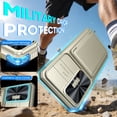 thumbnail image 3 of Oupeigar for Samsung Galaxy S26 Ultra Case Wallet RFID with Lanyard,Cards Holder,Camera Cover,Edge Raised,Rugged Silicone Phone Case-Titanium, 3 of 8