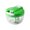 Green, variant on Manual food processor, vegetable shredder, portable manual cable garlic meat grinder, onion knife, suitable for vegetables, ginger, fruits, nuts, herbs, etc., 500ml