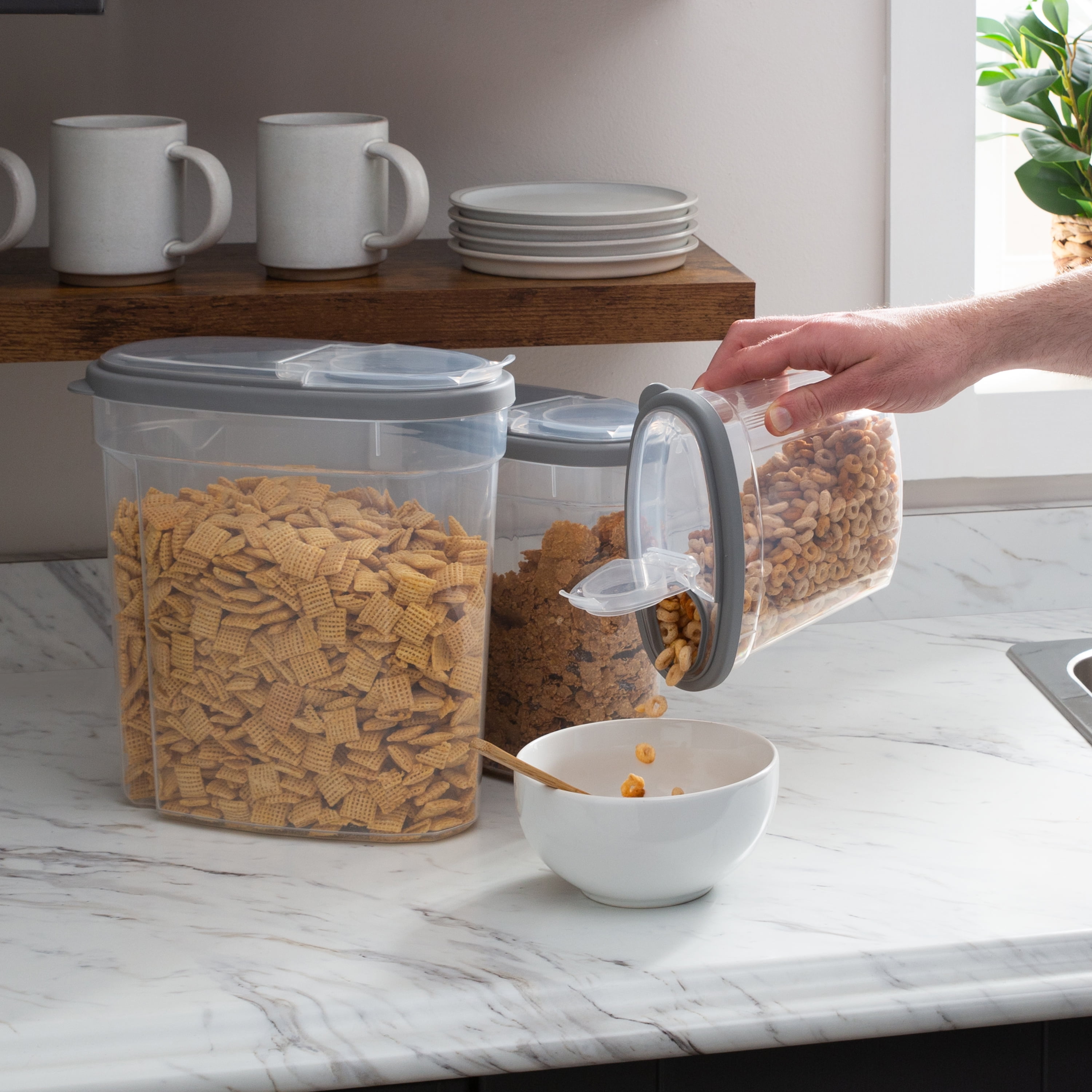 Kitchen Details 3 Pack Cereal Containers