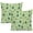 Avocado, variant on Leopard Print Throw Pillow Covers Home Decor 18x18 Inch Cute Cheetah Print Decorative Pillowcase Cushion Cover for Bed Sofa Couch, 2 Sets