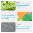 TUIBELYN Rabbit Foraging Mat Interactive Slow Feeding Nosework
