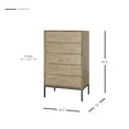 thumbnail image 5 of Hathaway 5-Drawer Chest Drifted Sand N/A, 5 of 5