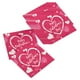 thumbnail image 2 of Decoraciones para San Valentín, adornos para San Valentín, regalos para San Valentín. 16 servilletas con estampado de corazones, perfectas para fiestas de San Valentín. Pañuelos desechables decorativo, 2 of 6